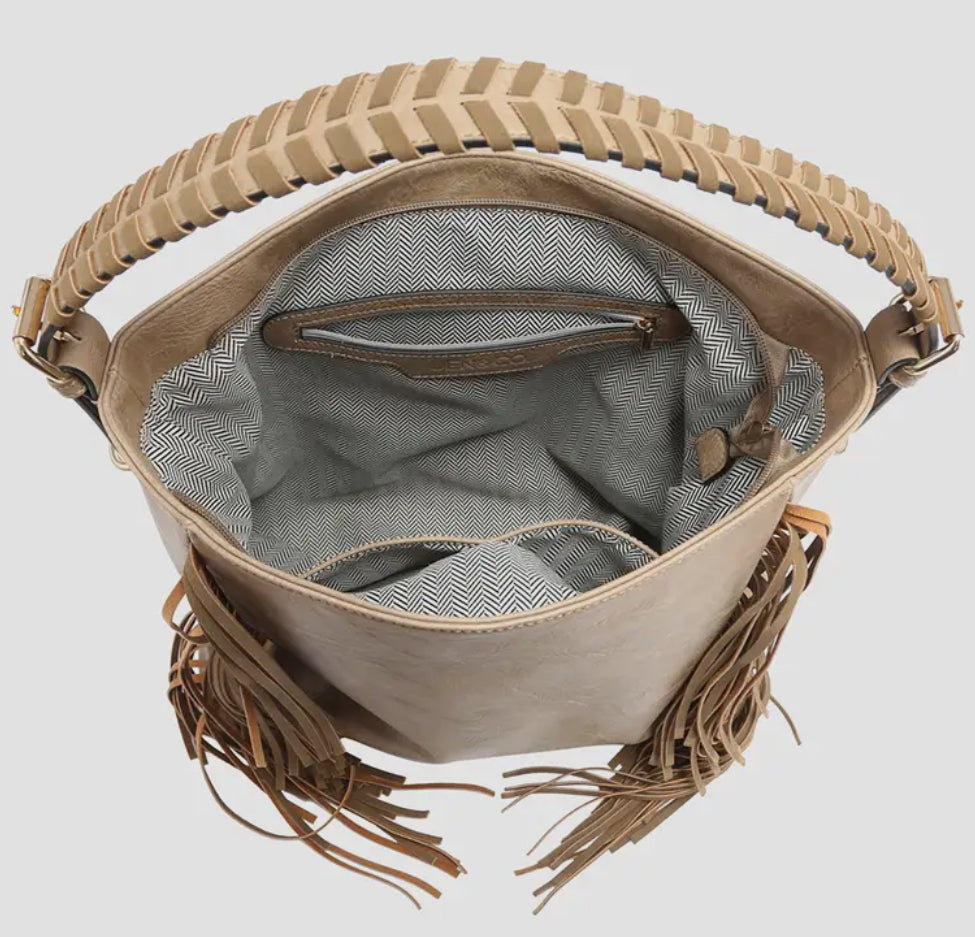 Distressed Hobo with Fringe