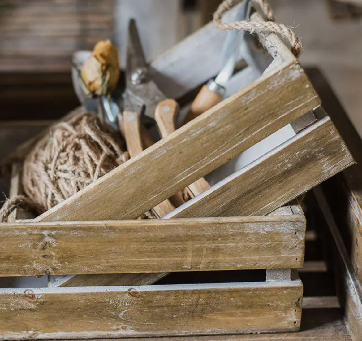 Wood Crates-Set of 2