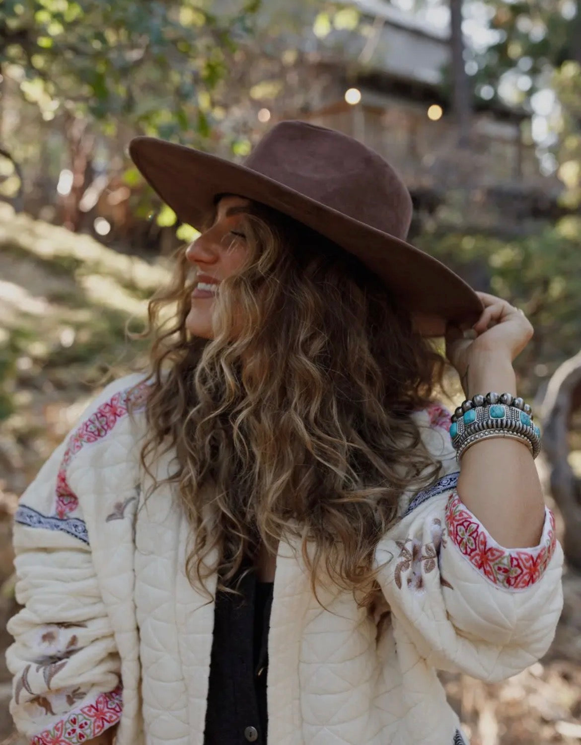 Wide Brim Hat