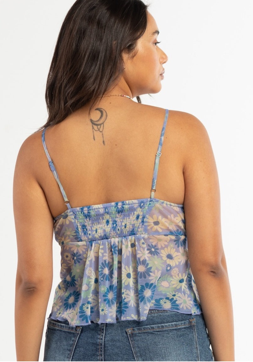 Daisy Mesh Cami