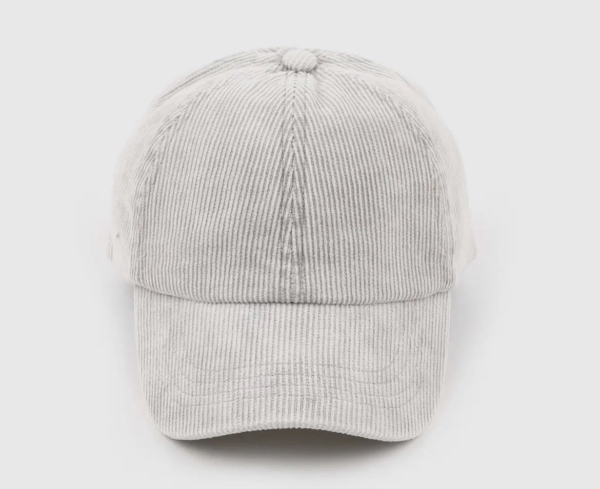 Stone-washed ponytail hats