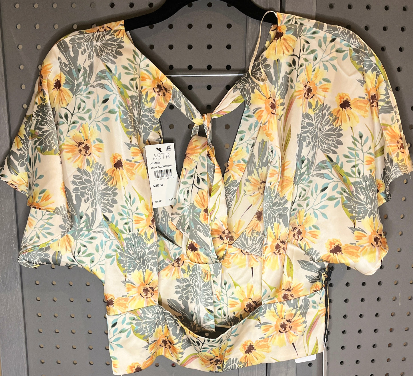 ASTR Open Back Crop