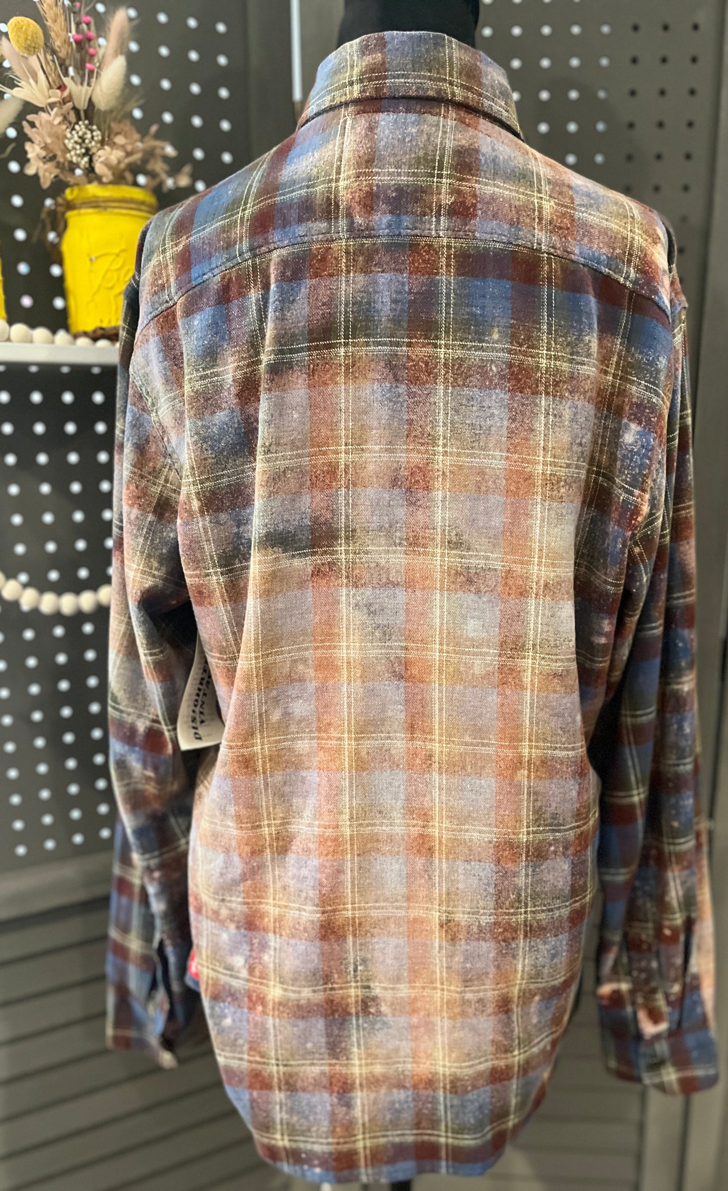 Bleached Flannel-Wrangler