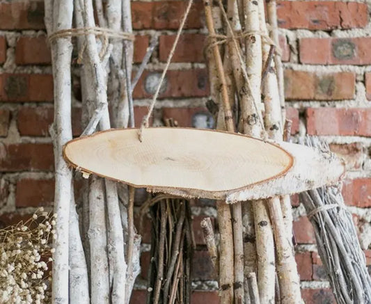 Birch Wood Sign