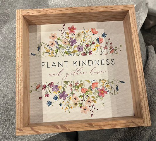 Canvas Art “Plant kindness”