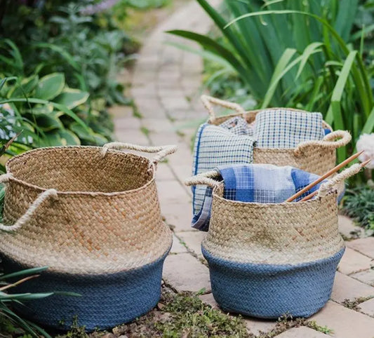 Pop-Up Straw Basket