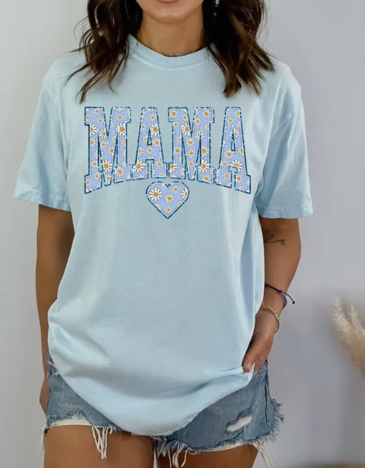 Floral MaMa Tshirt