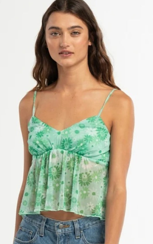 Daisy Mesh Cami