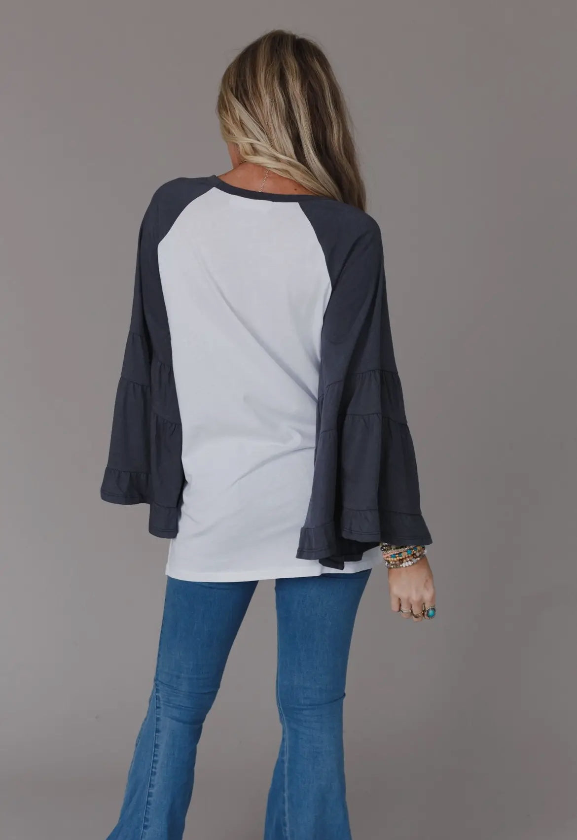 Bell Sleeve Baseball Tee