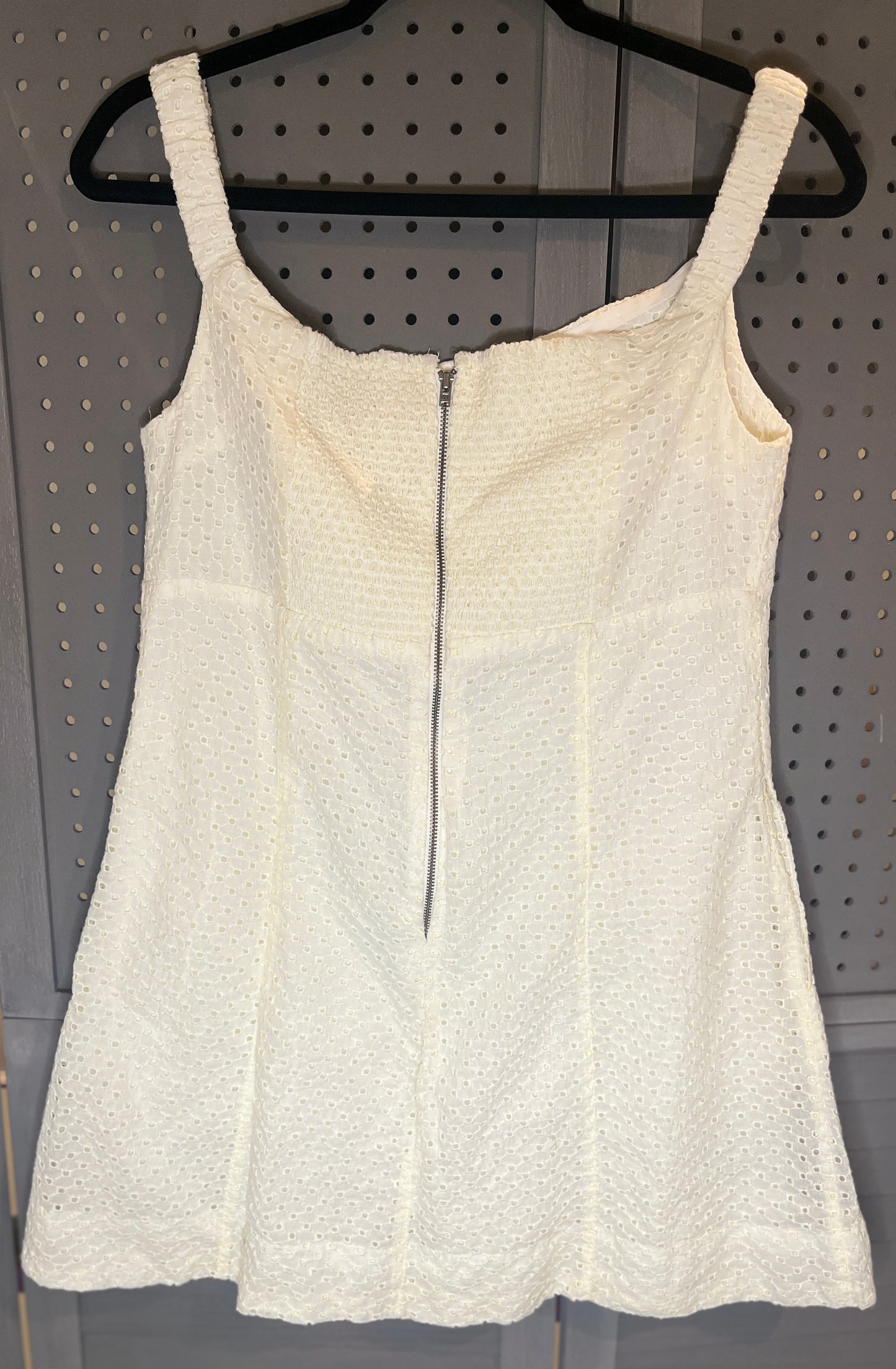Free People Sleeveless Eyelet Mini