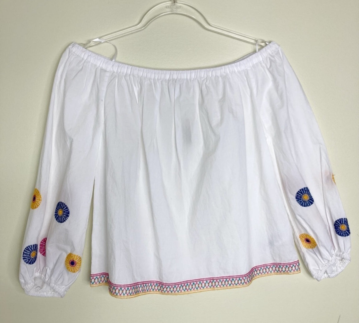 Madewell Off the Shoulder Blouse