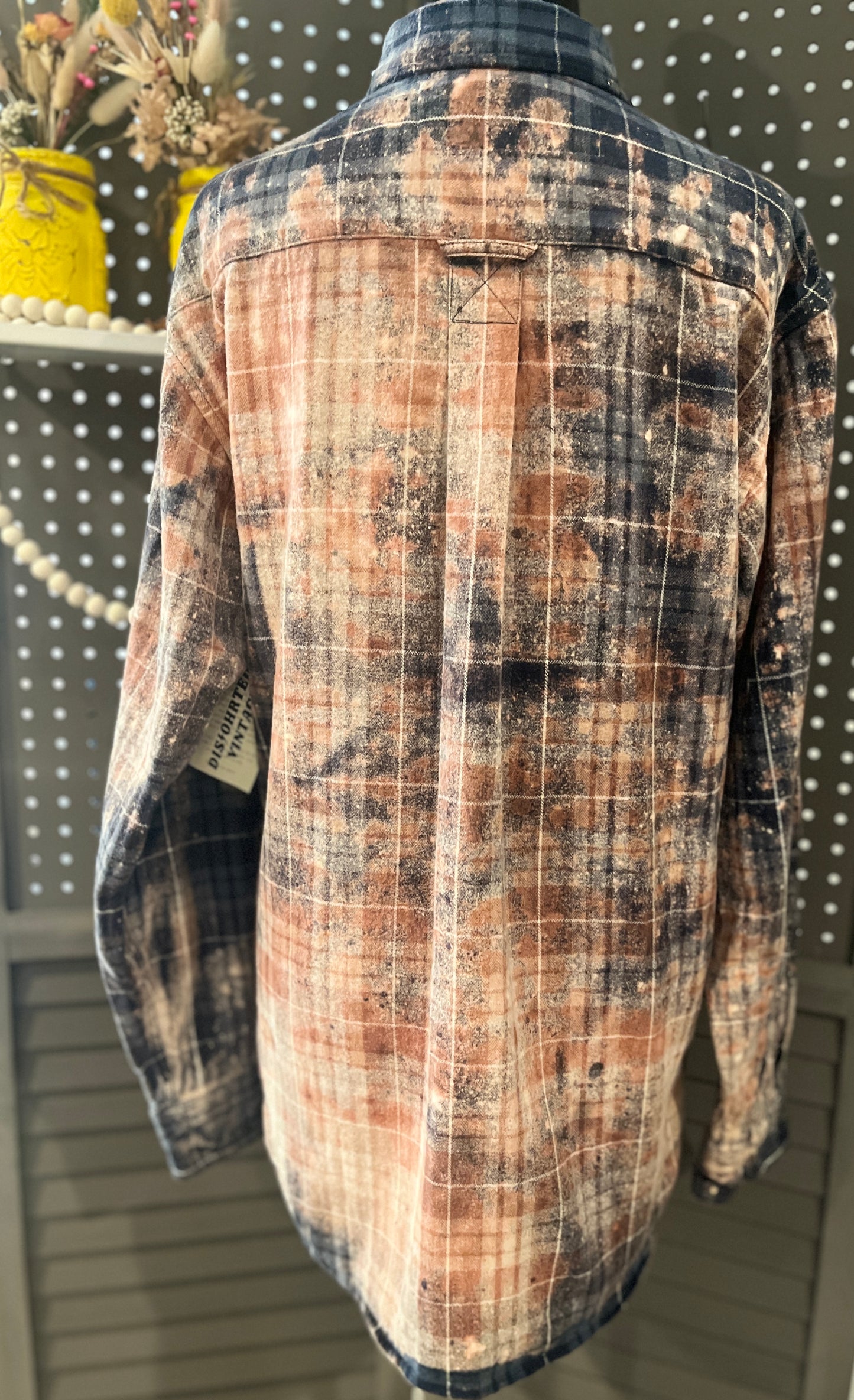 Bleached Flannel-Blue