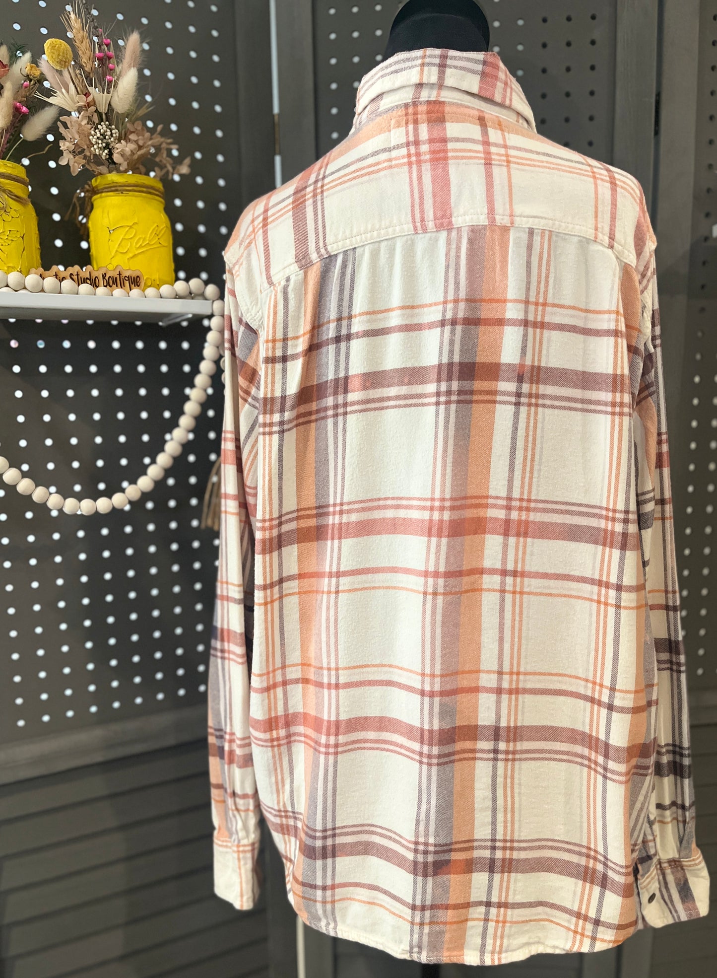 Bleached Flannel-White