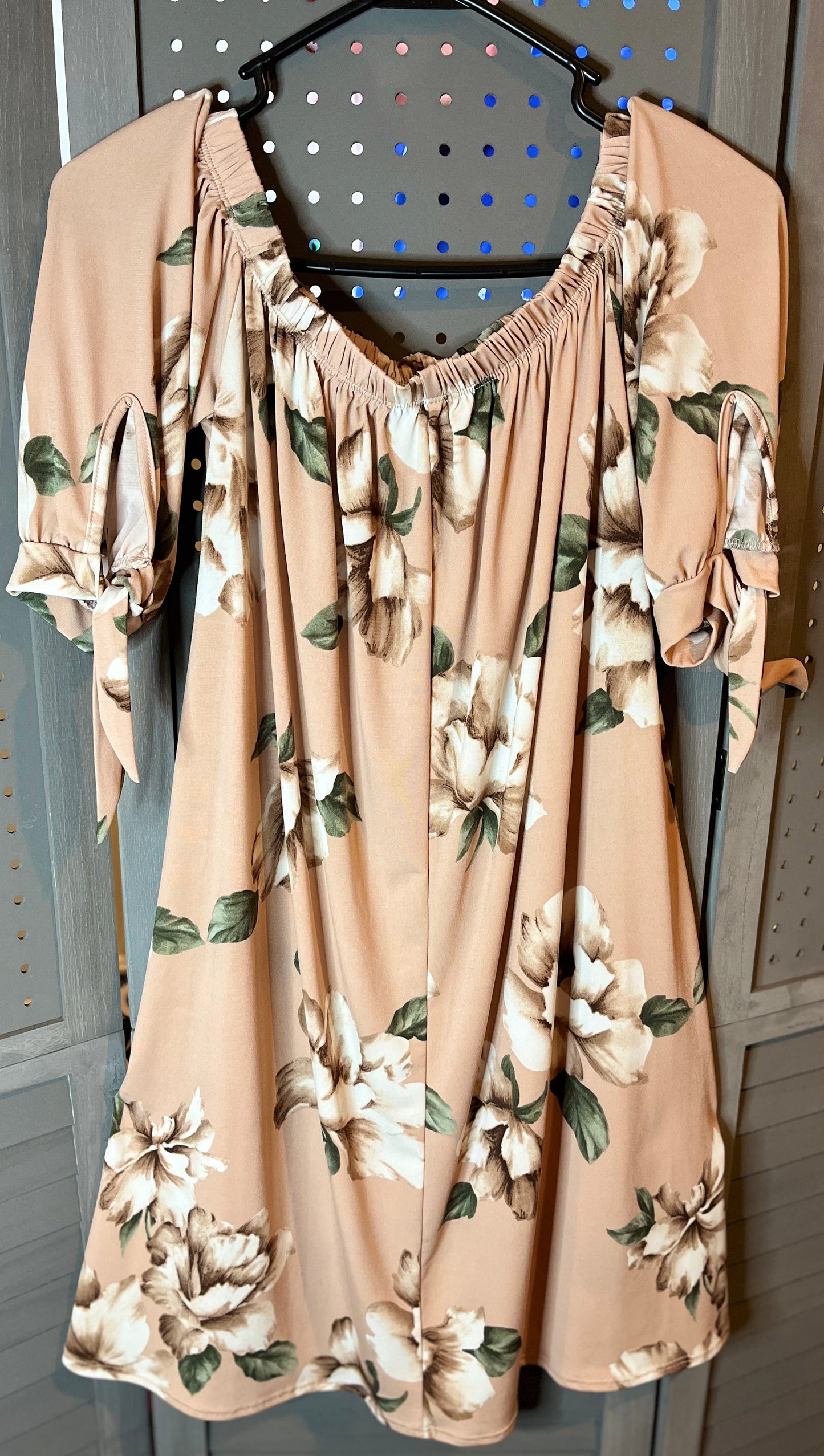 Floral Soft Pink Midi