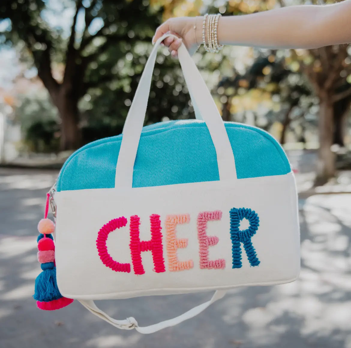 Multicolor Cheer Duffle