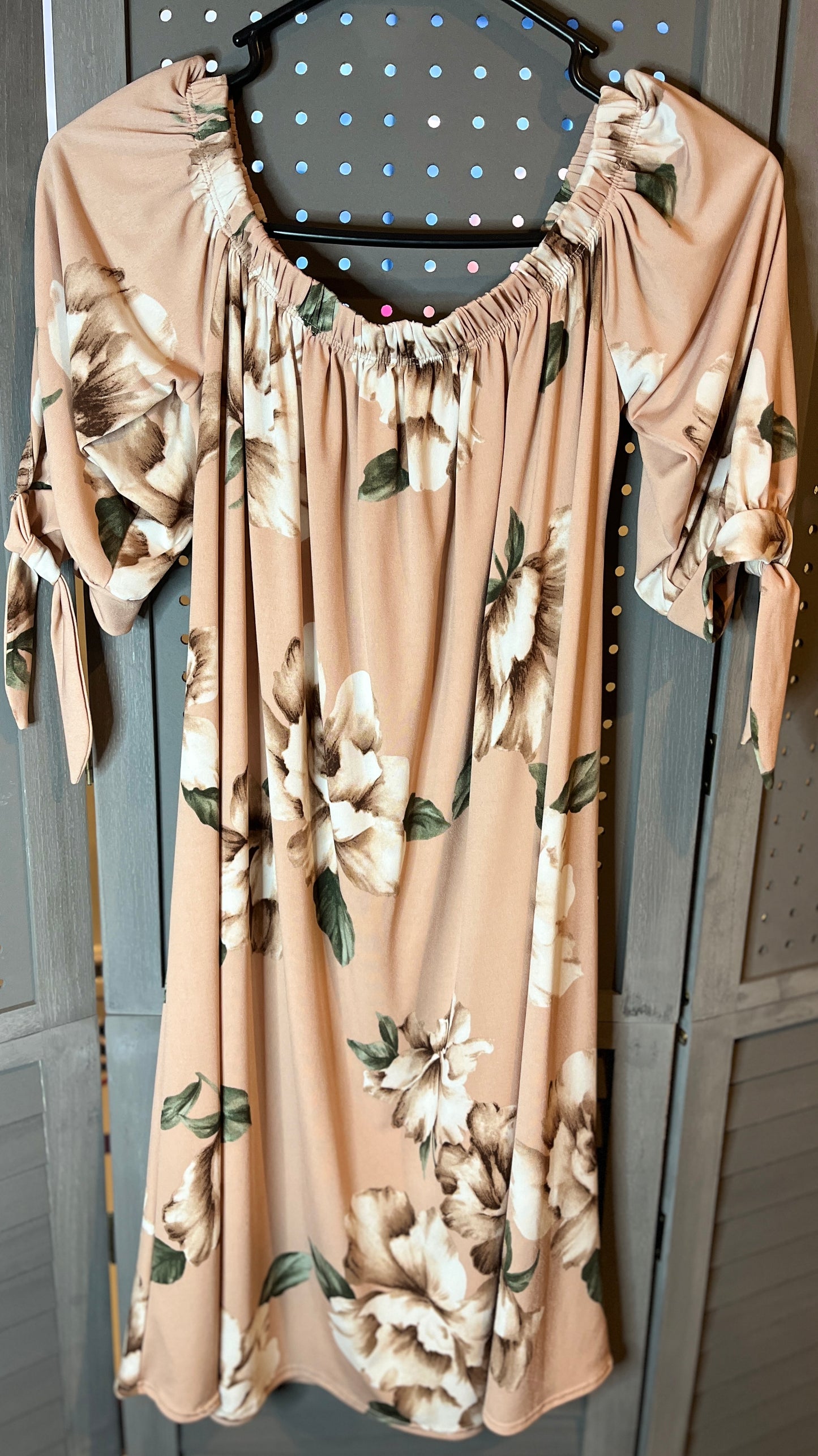 Floral Soft Pink Midi